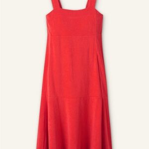 ME+EM Vibrant Red Mini Dress